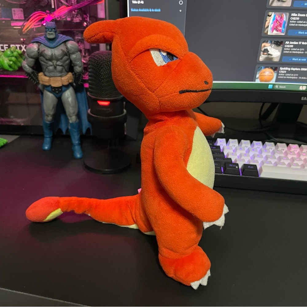 Charmeleon Pokemon Center 2017 Plush 10” Toy Doll Japan RARE